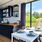 Botel Houseboat By Jamno With Rooftop Terrace Łazy